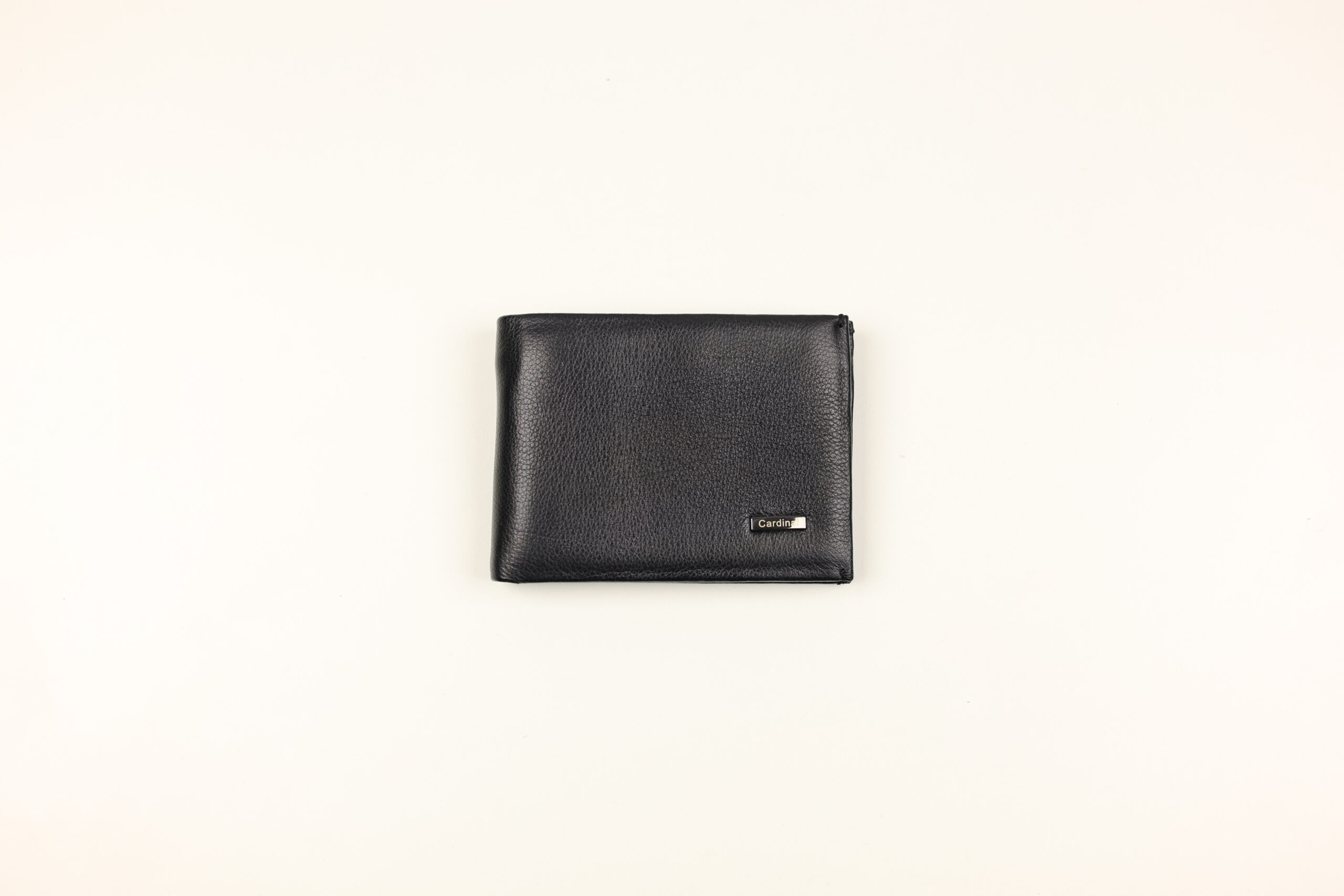 Шкіряний чоловічий гаманець-затискач Cardinal з монетницею (зовнішня блискавка)