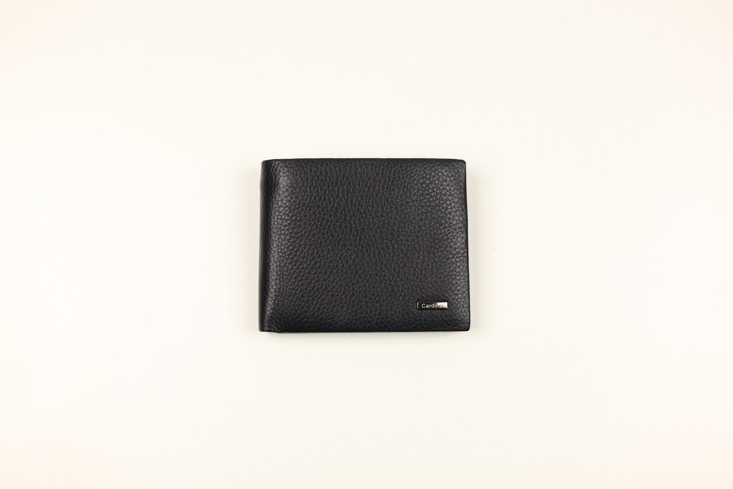 Чоловічий шкіряний гаманець Cardinal без застібки (зовнішня кишеня + відділення
