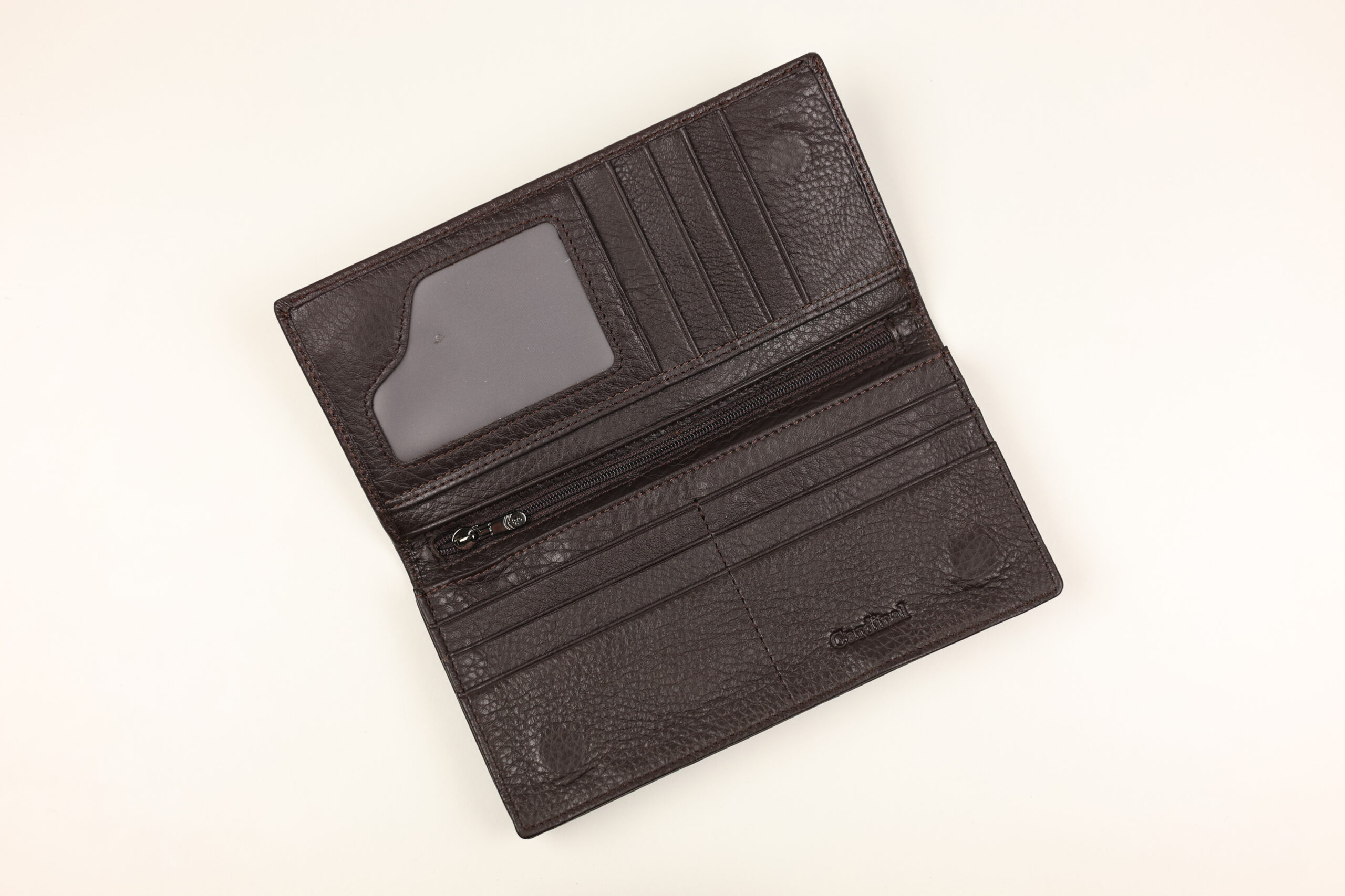 Чоловічий шкіряний клатч купюрник cardinal (багато відділень для карт + блискавк Чоловічий шкіряний клатч купюрник cardinal (багато відділень для карт + блискавк