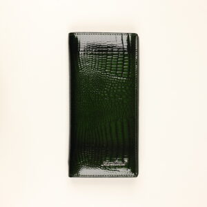 Жіночий шкіряний гаманець купюрник cardinal вертикальний (лаковий)