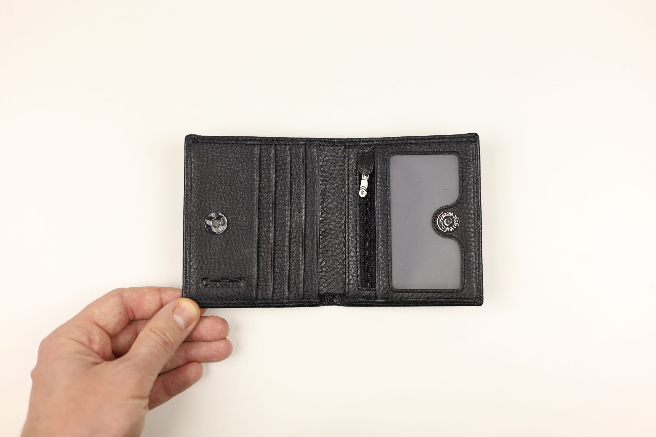 Чоловічий шкіряний гаманець затискач cardinal вертикальний (з id Відділенням) Чоловічий шкіряний гаманець затискач cardinal вертикальний (з id Відділенням)