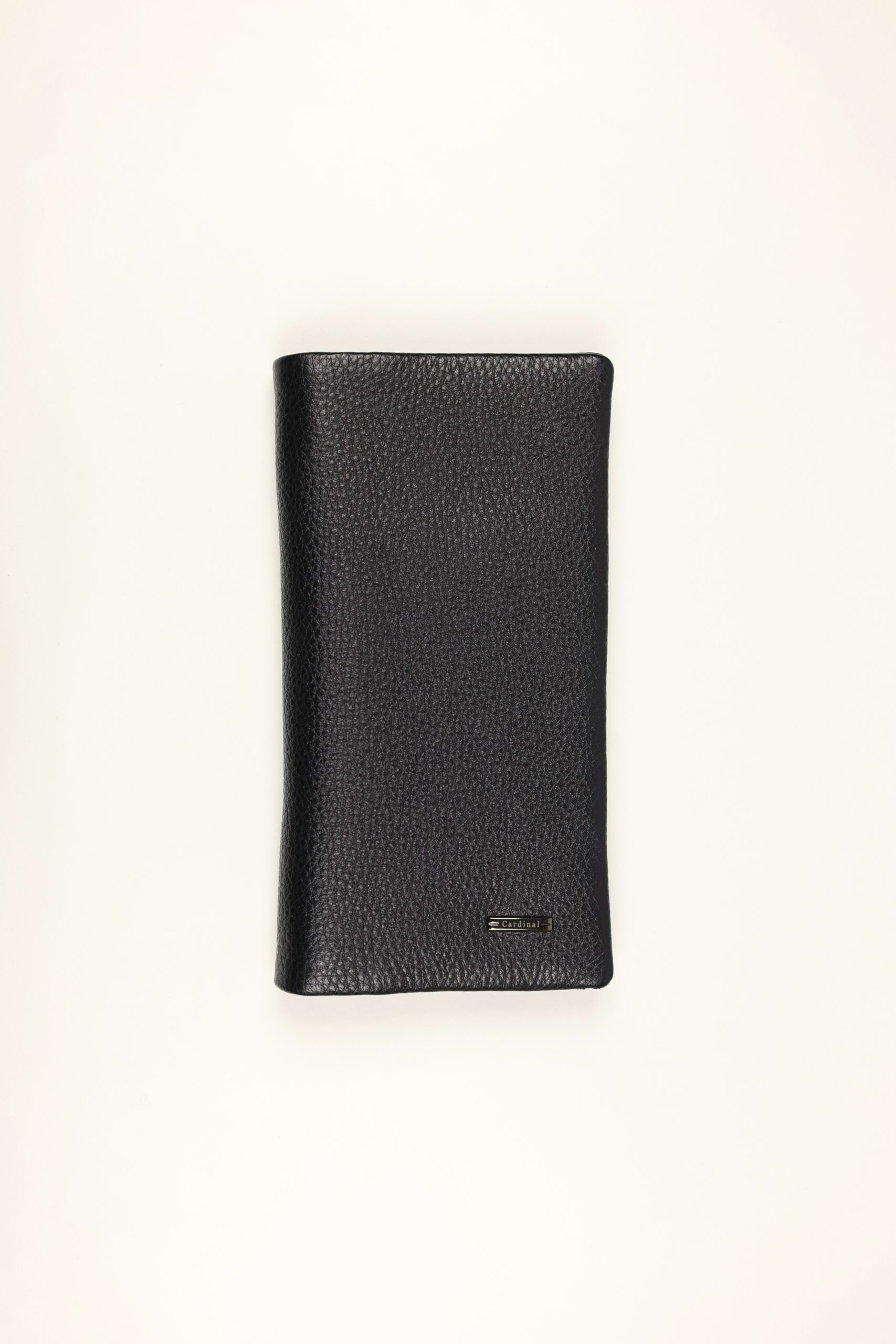 Чоловічий шкіряний купюрник Cardinal на кнопці (вертикальний, з ID-віконцем)