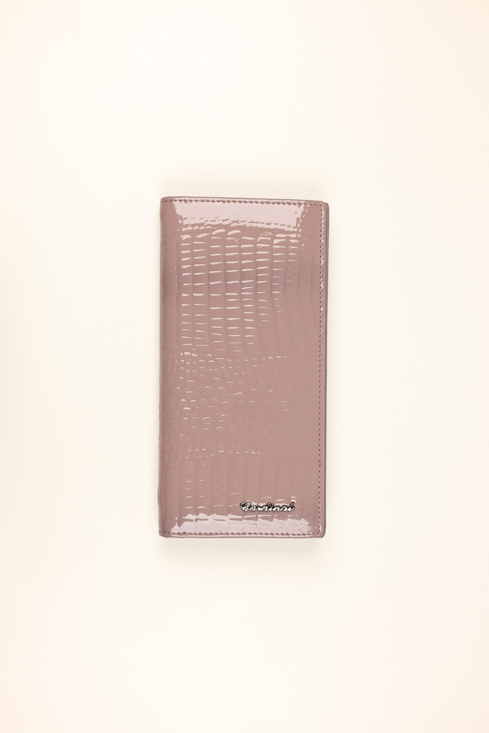 Жіночий шкіряний гаманець -купюрник Cardinal вертикальний (лаковий)