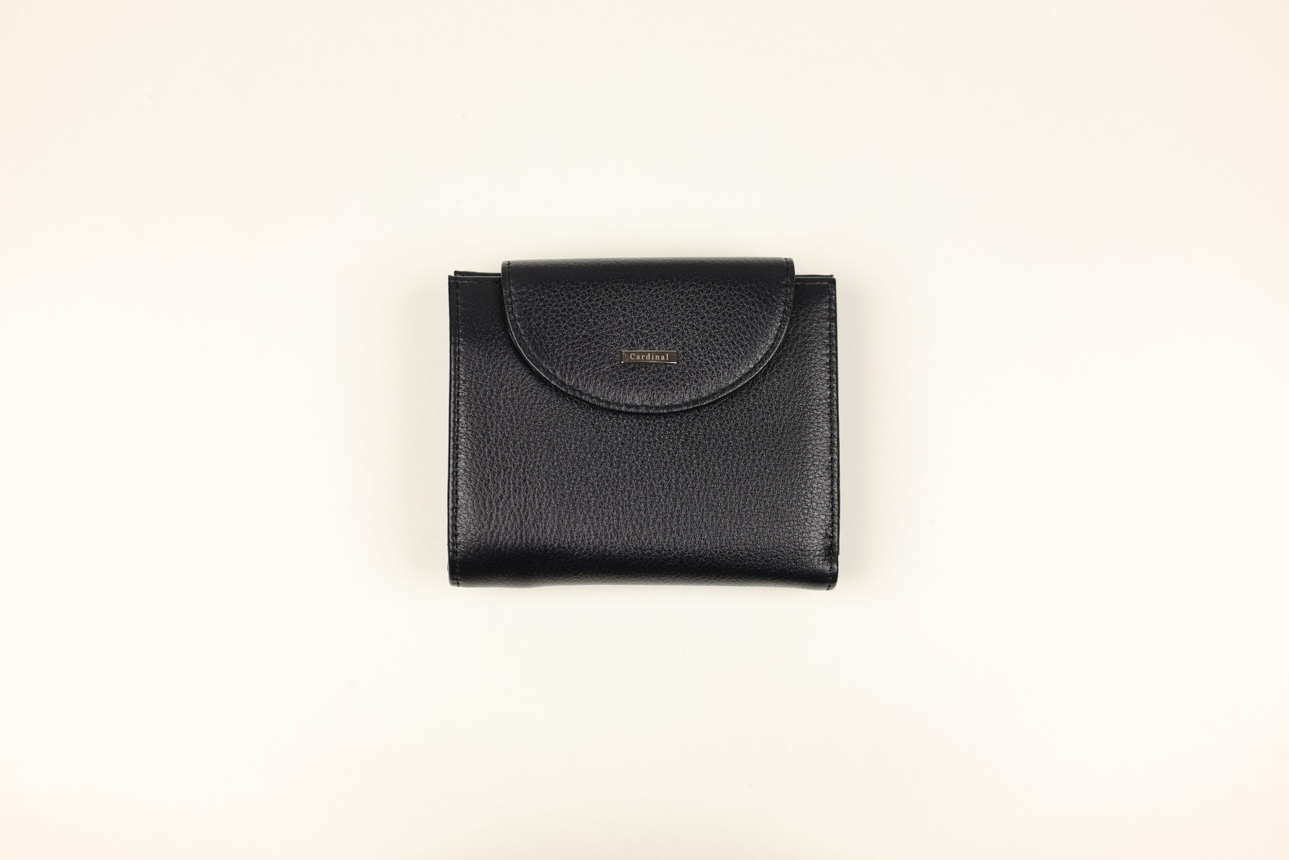 Жіночий шкіряний міні-гаманець Cardinal зернистий (м’яка шкіра флотар)