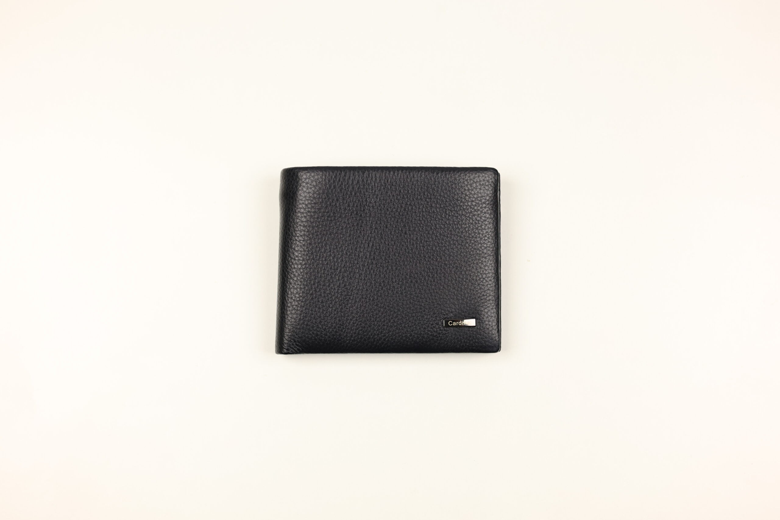 Чоловічий шкіряний гаманець Cardinal без застібки (зовнішня кишеня на блискавці)